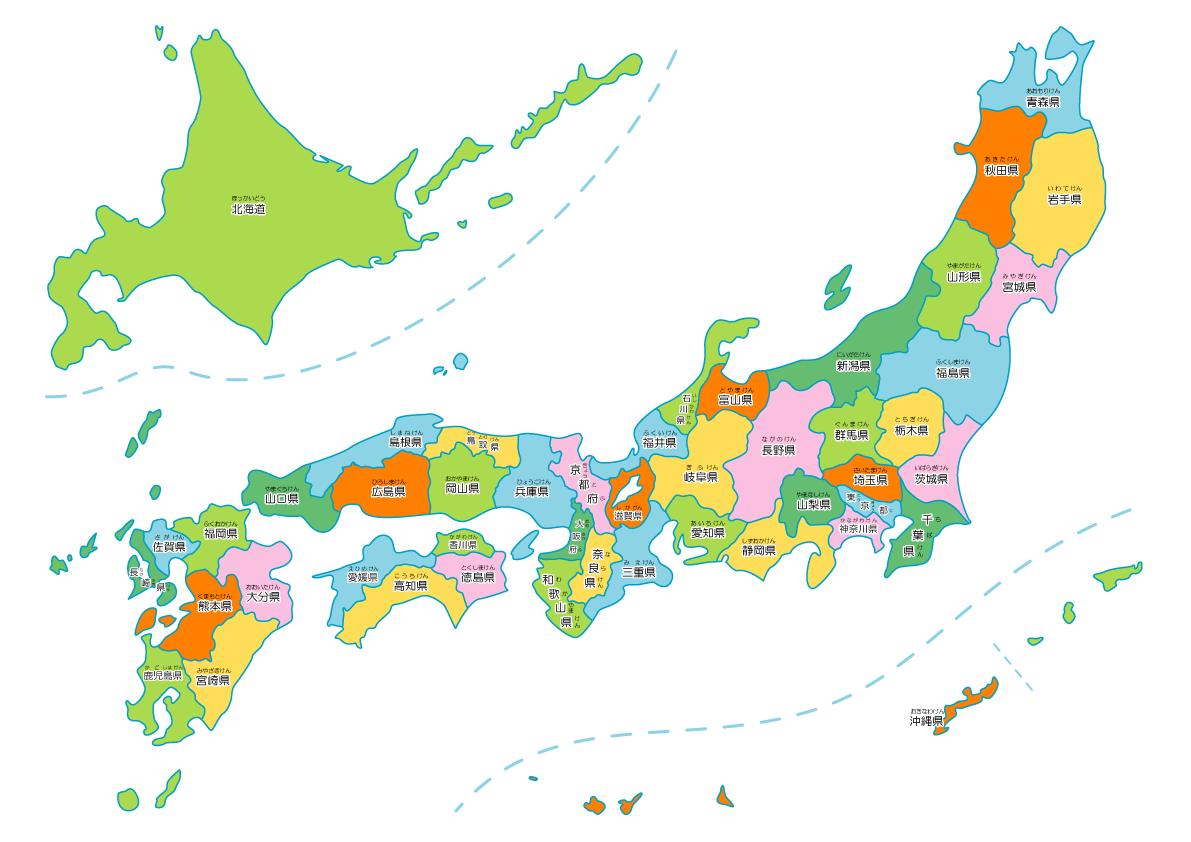 75 日本 地図 おしゃれ 全イラスト集