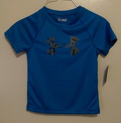 Buying BOYS KIDS NEW UNDER ARMOUR TSHIRT SHORT SLEEVE SIZE 4 100 POLYESTER 1105