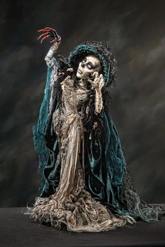 "Reaper" by Dustin Poche | Poche Atelier Sculptures & Doll Art in 2018 | Pinterest | Art dolls, Dolls and Halloween art