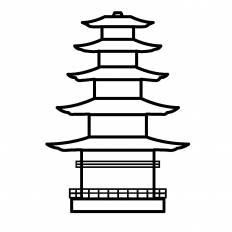 50 五重の塔 イラスト かわいい かっこいい無料イラスト素材集 イラストイメージ
