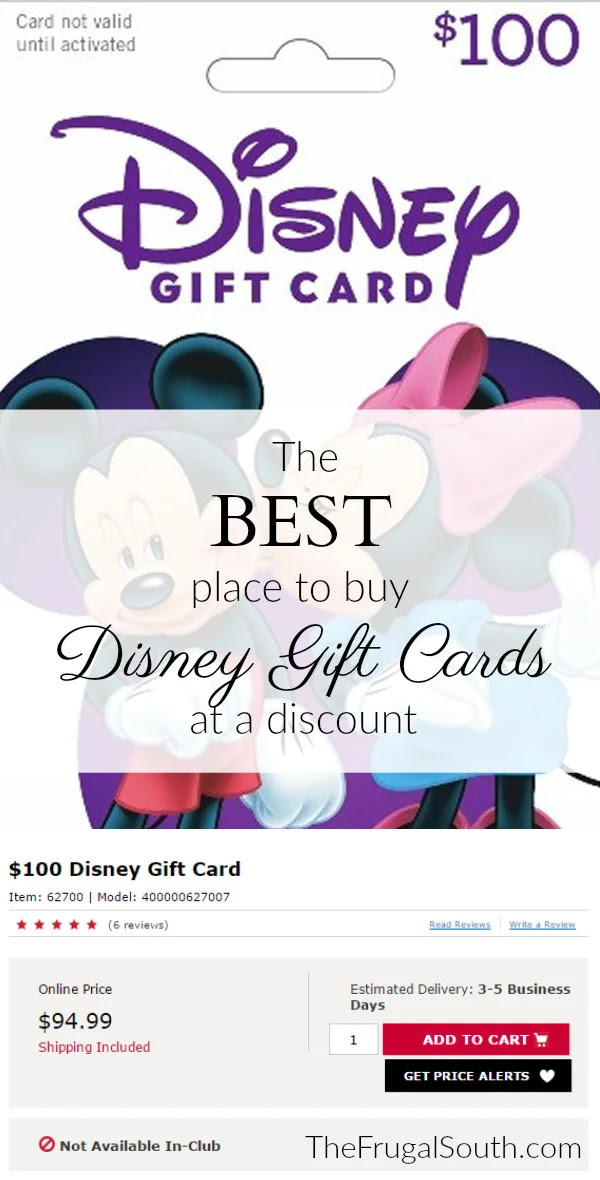 Target disney gift card discount. Discount Disney Gift Cards The Best Deals Where To Get Them The Frugal South
