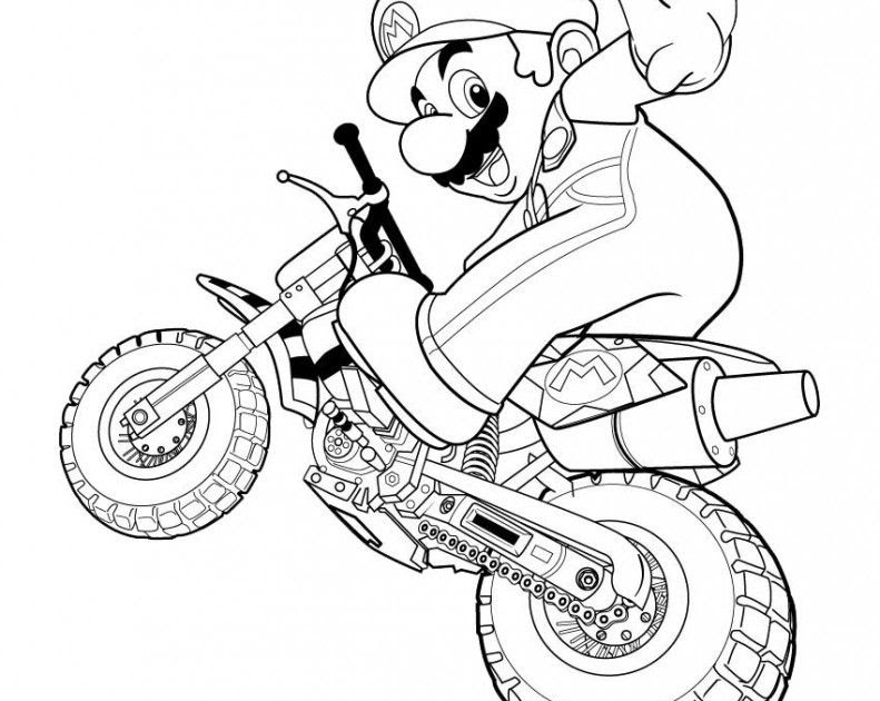 Super Mario Bee Coloring Pages - Inerletboo