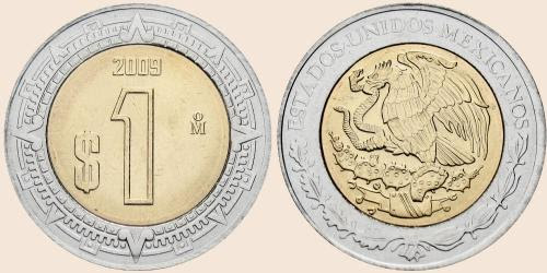 Estados unidos mexicanos,1 onza de plata, 1996, ley.999,5 pesos,senoa de la lima. Munzkatalog Online Mexiko 1 Peso