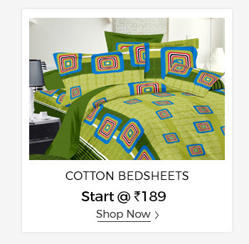  100% Cotton Bedsheet Online