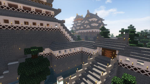 50 マイクラ 和風城 9236 マイクラ 和風城 作り方