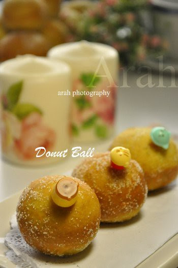 Arah: Donut Ball Pandan