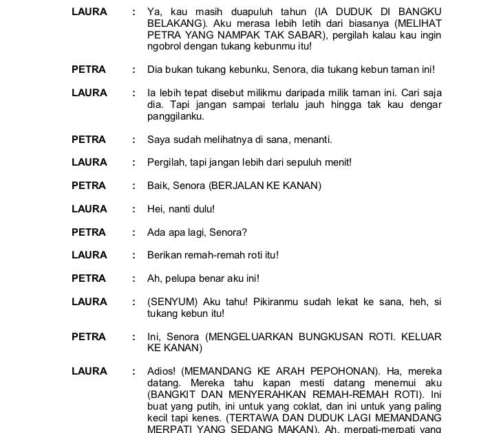 Naskah Drama Sumpah Pemuda 5 Orang - Idola W