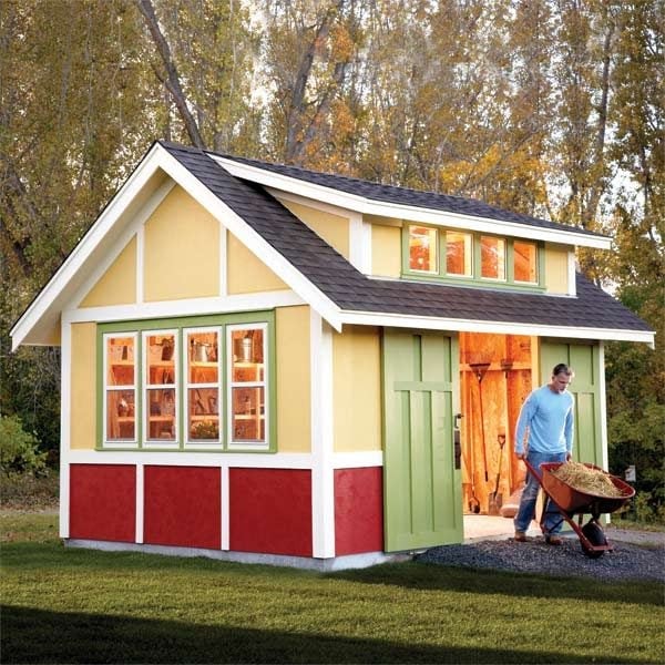 diy shed plans family handyman ~ goehs