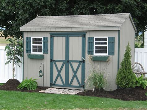 homestyles premier gable storage shed common: 10-ft x 10