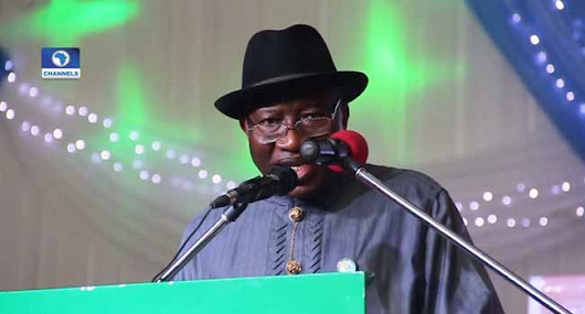 Jonathan Blasts Critics, Says Only PDP Can Lead Nigeria To Greatness • Channels Television