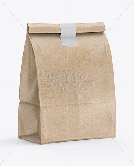 Download Free Mockups Kraft Paper Coffee Bag With Tin-Tie Psd : Popular Object Mockups On Yellow Images ...