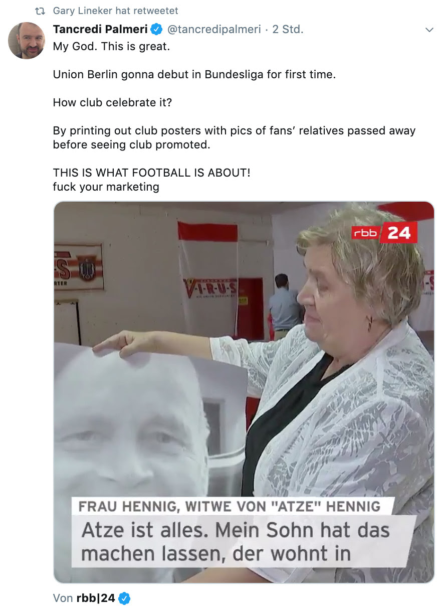 Gary lineker pursued by hmrc over £5m tax bill. Emotionale Aktion Unionfans Nehmen Banner Verstorbener Anhanger Mit Textilvergehen