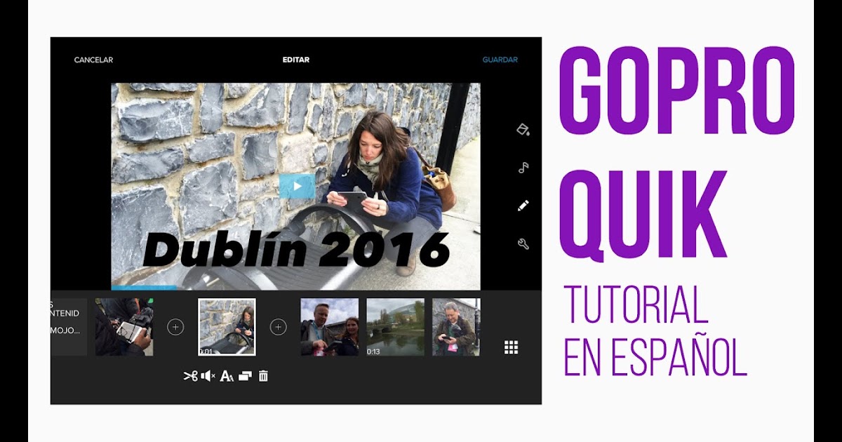 Yos Contenidos Gopro Quik App De Edición Tutorial En Español - volvo fh short trailer new 2017 roblox