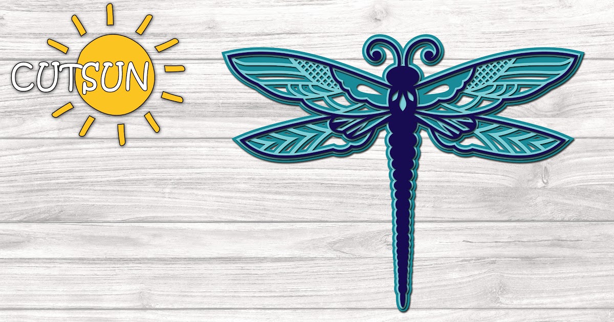 Download Layered Dragonfly Mandala Svg Free Ideas - Layered SVG Cut ...