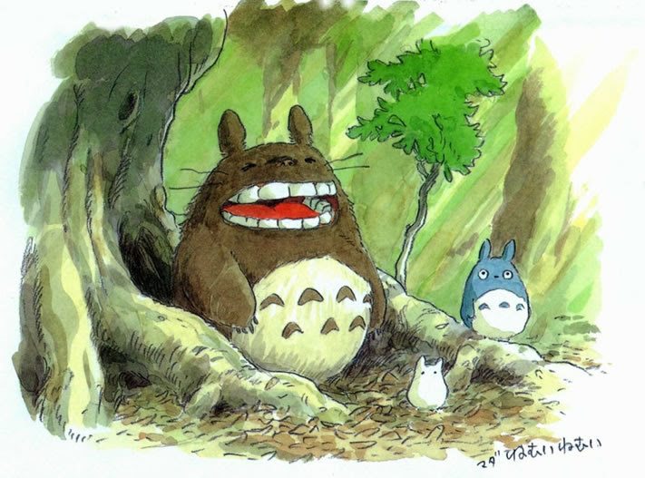 最高のイラスト画像 元のイラスト 中 トトロ イラスト 小 トトロ