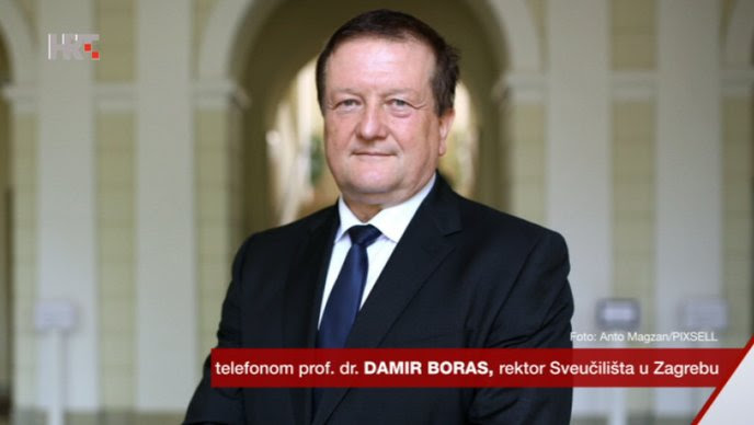 Damir Boras University of Zagreb rector