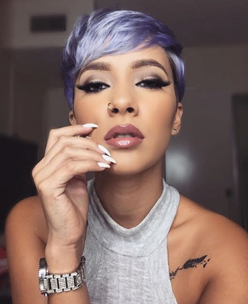Black and purple hair can create a gorgeously dark and brooding look. 22 Cool Hairstyles For African American Women Pretty Designs