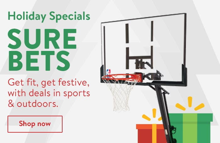 Get fit get festive with deals in sports & outdorrs 