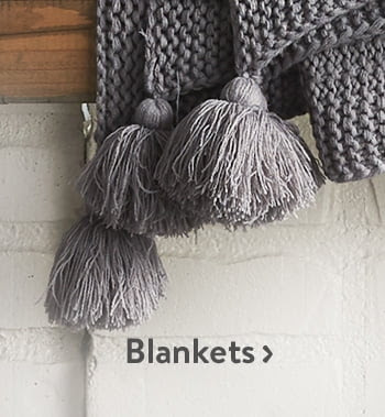 Stay warm with cozy blankets 