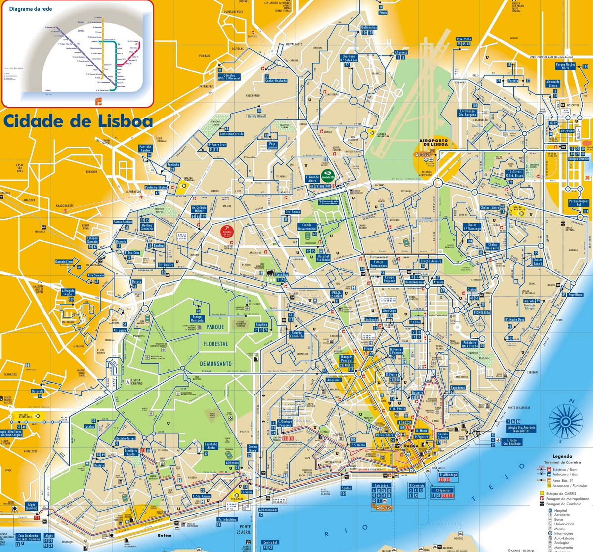 Der distrikt lissabon ist ein distrikt in portugal, der aus der traditionellen provinz estremadura besteht. Lisbon Karte