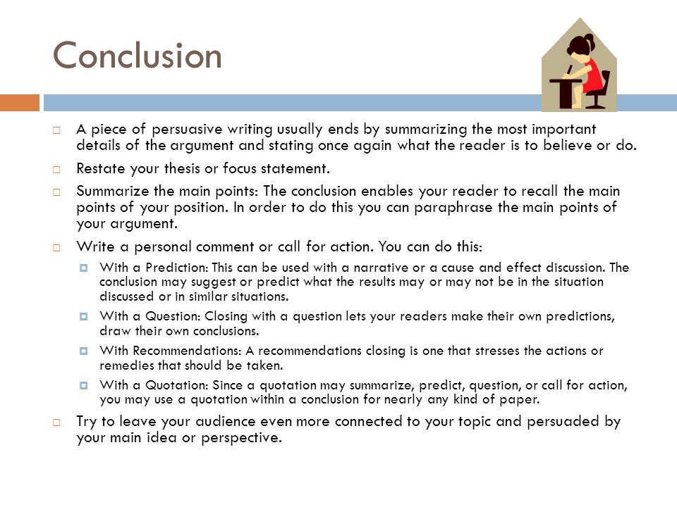 conclusion for argumentative essay