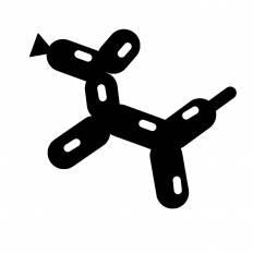 50 バルーン アート イラスト 動物ゾーン
