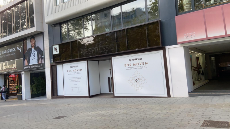 Imagen  - Nespresso abandona Paseo de Gracia y deja el Bulevard Rosa, que negocia su venta