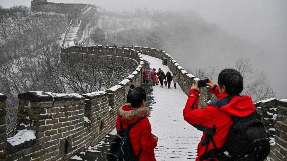 China reopening borders to foreign tourists for first time since Covid.