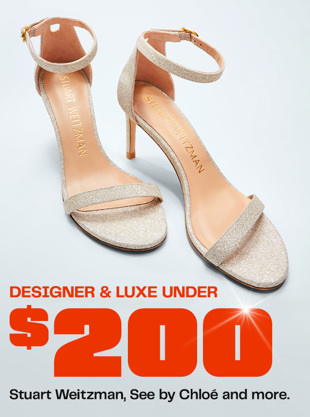 Designer & Luxe Under $200