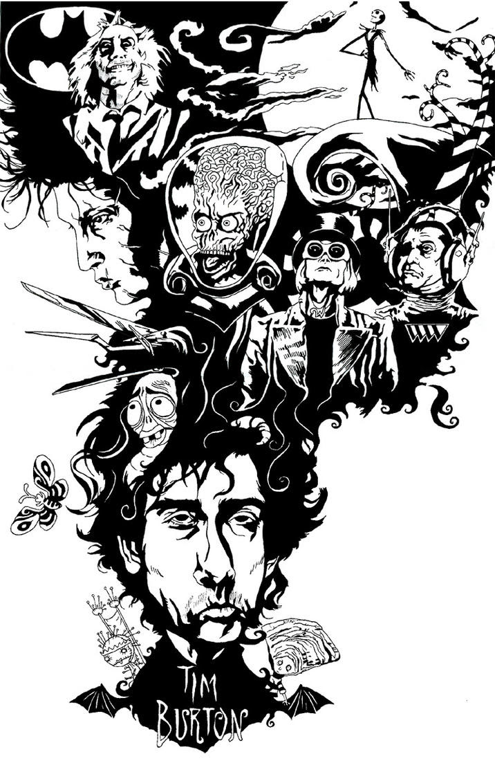 Wallpapers Xtreme Beauty: Tim Burton - Images Colection