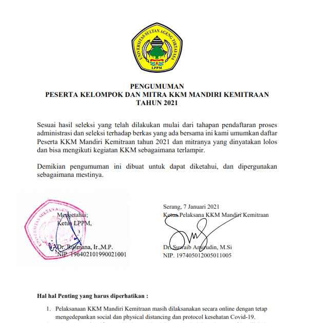 visi dan misi kkm