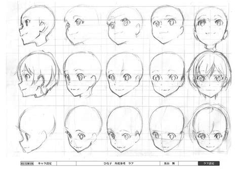 The camera angle can help you create a sense of fear empathy or disorientation in the viewer. Drawing Anime Head Angles Creative Art