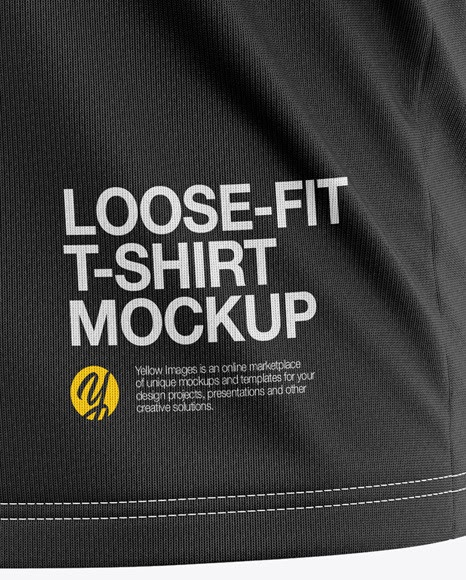 Download Download Black Oversized T Shirt Mockup Yellowimages - Men ...