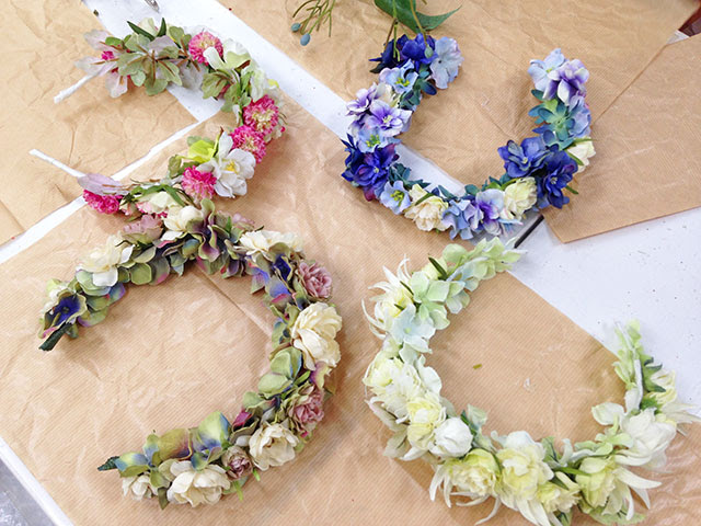 すべての美しい花の画像 最高の花 かん むり 作り方 造花