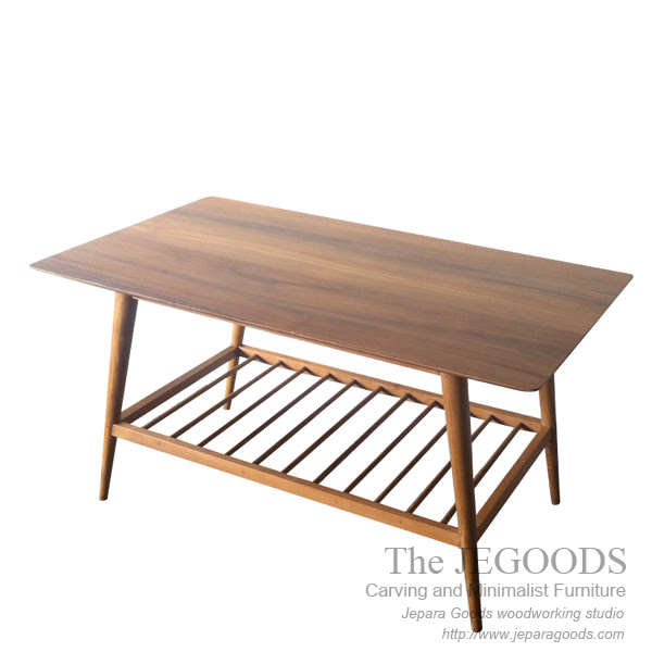 Segi Panjang Retro Vintage Coffee Table Teak by