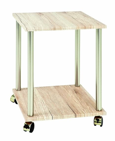Автозапчасти по вин коду wolotgf35x2033717. Haku Mobel 33986 Beistellwagen 35 X 35 X 45 Cm Edelstahloptik Eiche San Remo Fgfdgdsfd