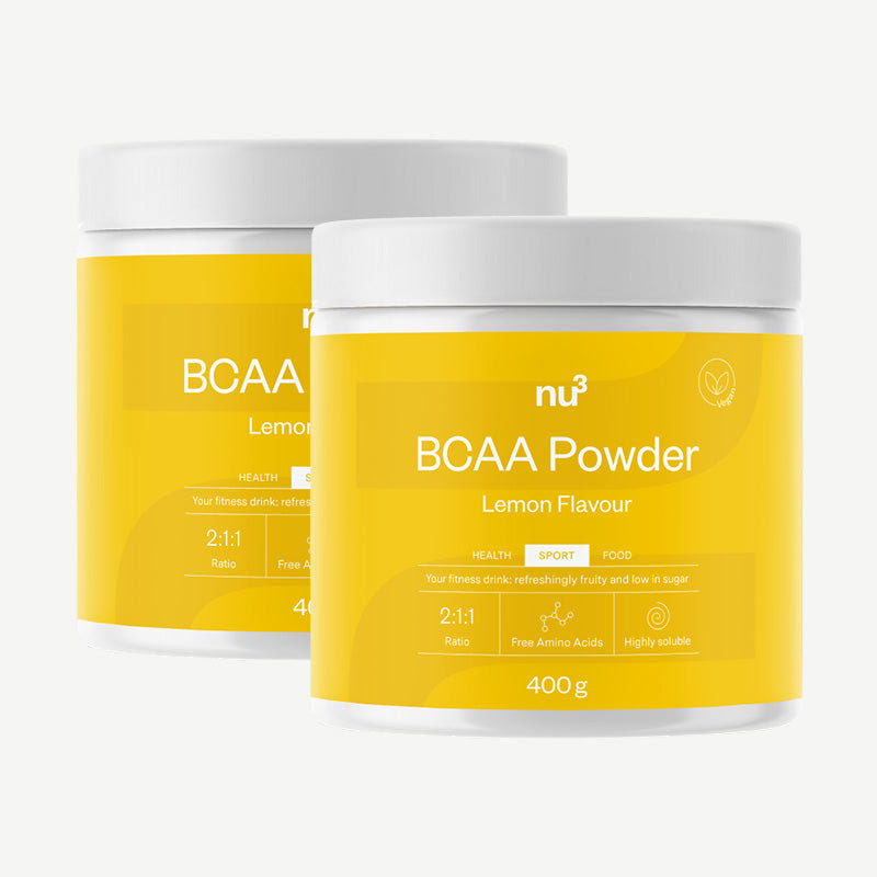 Vor dem training, nach dem training oder vor dem schlafengehen? Nu3 Bcaa Pulver Aminos In Verschiedenen Sorten Kaufen Nu3