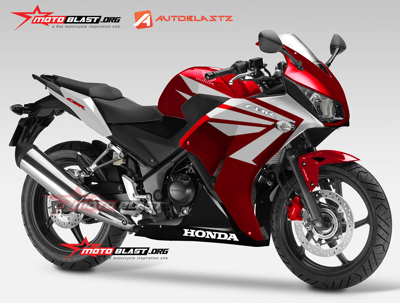 Top Modifikasi Cbr 150 Lokal Merah Modifikasi Motor