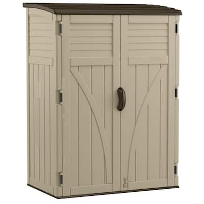 4' x 5'5 duramax woodside plastic shed - what shed