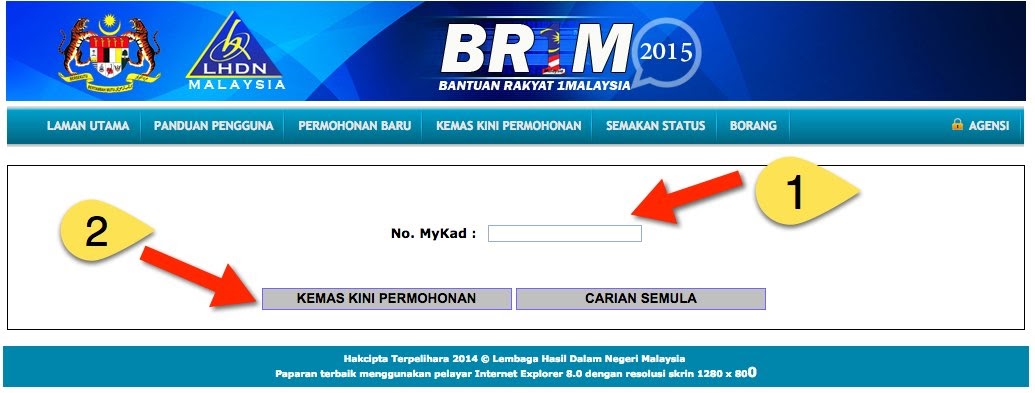 Br1m Borang Online - Contoh 0917