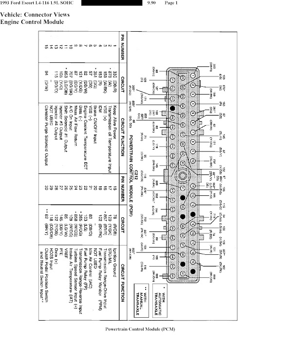 2005 Ford Focus Wiring Diagrams P 28443677