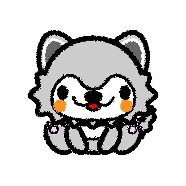 最高のイラスト画像 最新のhd狼 イラスト 簡単 かわいい