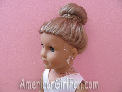With most of these styles her hair was just past her shoulders, so your daughter doesn't need a ton of hair to make these work. American Girl Doll Hairstyles For Easter Americangirlfan