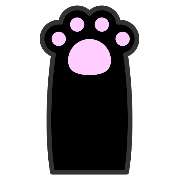 新鮮な手 イラスト フリー シルエット 動物ゾーン