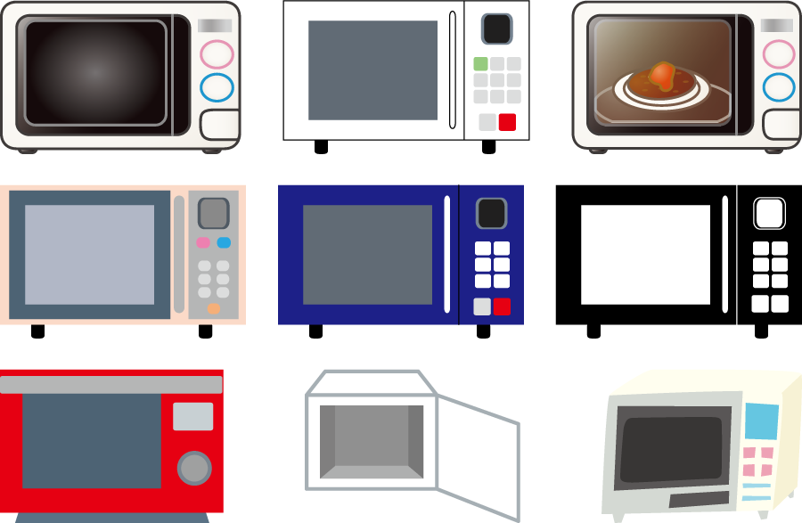 最新 電子 レンジ イラスト 興味深い画像の多様性