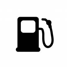 動物の島 新鮮なガソリン 給油機 イラスト