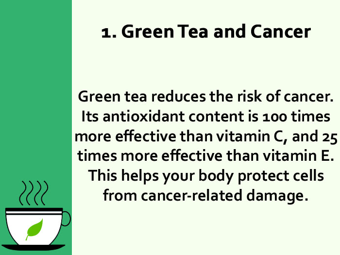 health benefits of green tea