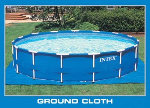Intex 18 X 48 Metal Frame Above Ground Swimming Pool Set W 1500 Gfci Pump