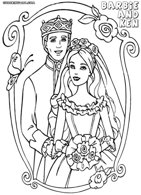 Download Barbie And Ken Coloring Pages To Print - Learn to Color