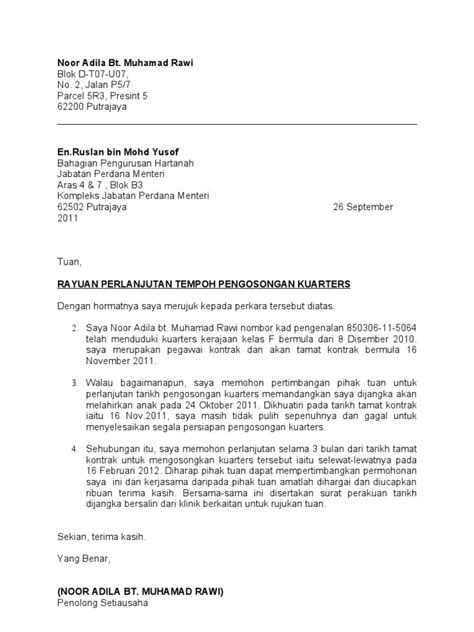 Contoh Surat Notis Keluar Dari Rumah Sewa - Situs Properti ...